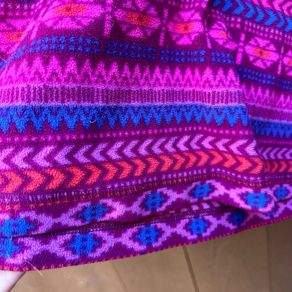 Super Bright and Vibrant turtleneck fleece Columbia Women’s Large - Picture 4 of 4